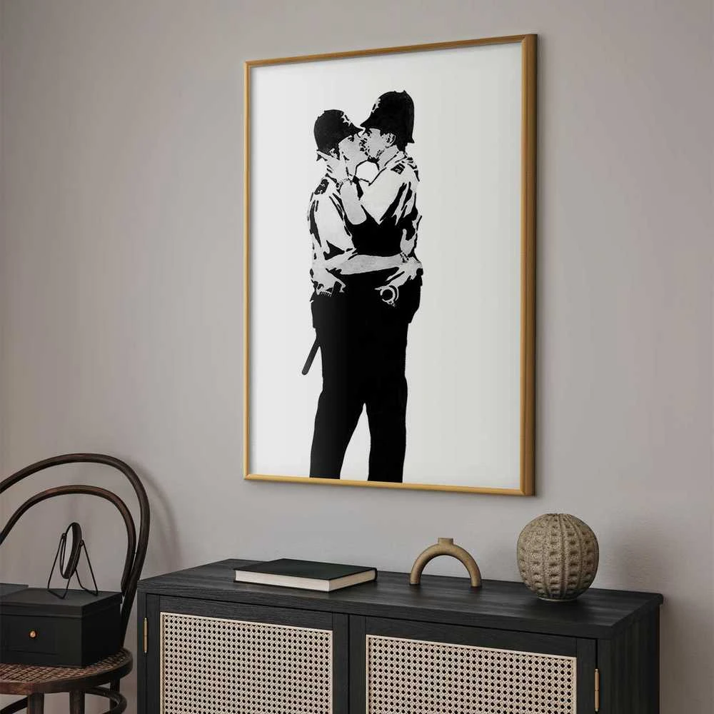 Artgeist Plakatas - Kissing Coppers
