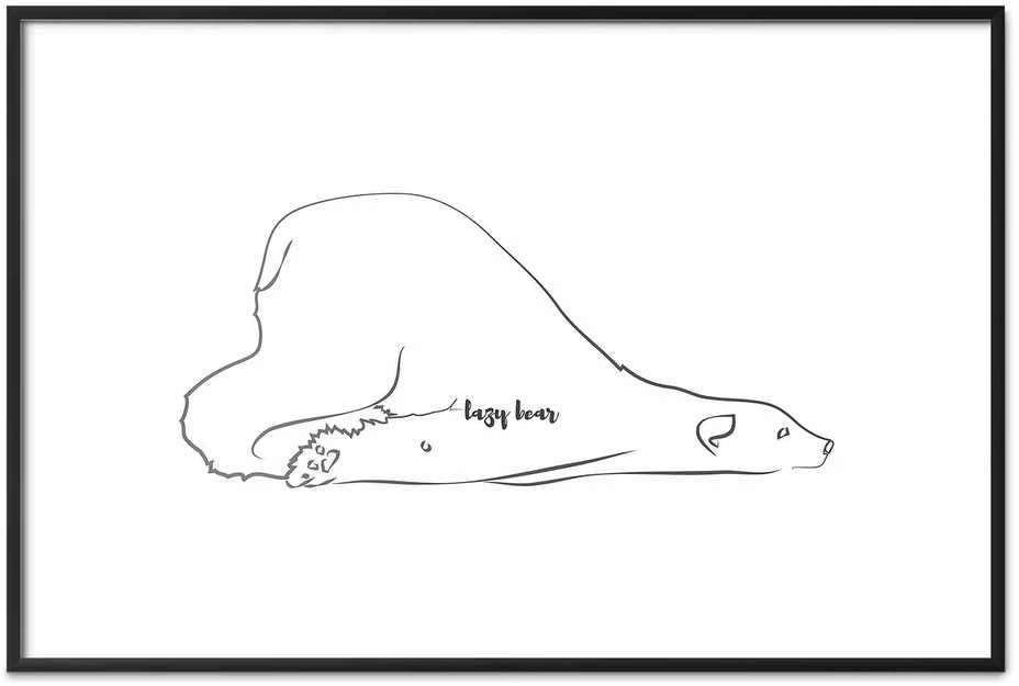 Artgeist Plakatas - Lazy Bear