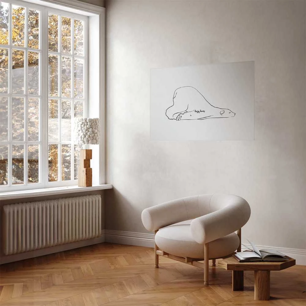 Artgeist Plakatas - Lazy Bear