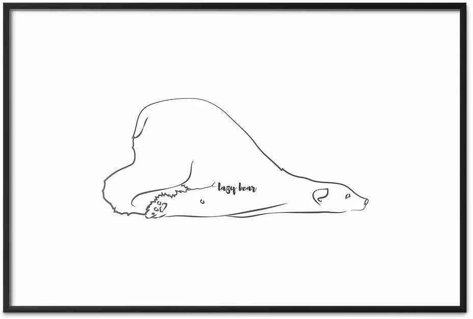 Artgeist Plakatas - Lazy Bear