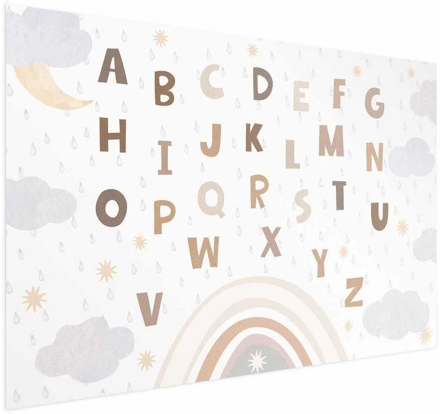 Artgeist Plakatas - Letters in Muted Colors