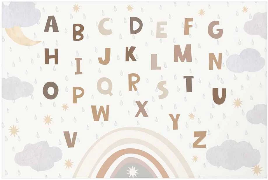 Artgeist Plakatas - Letters in Muted Colors