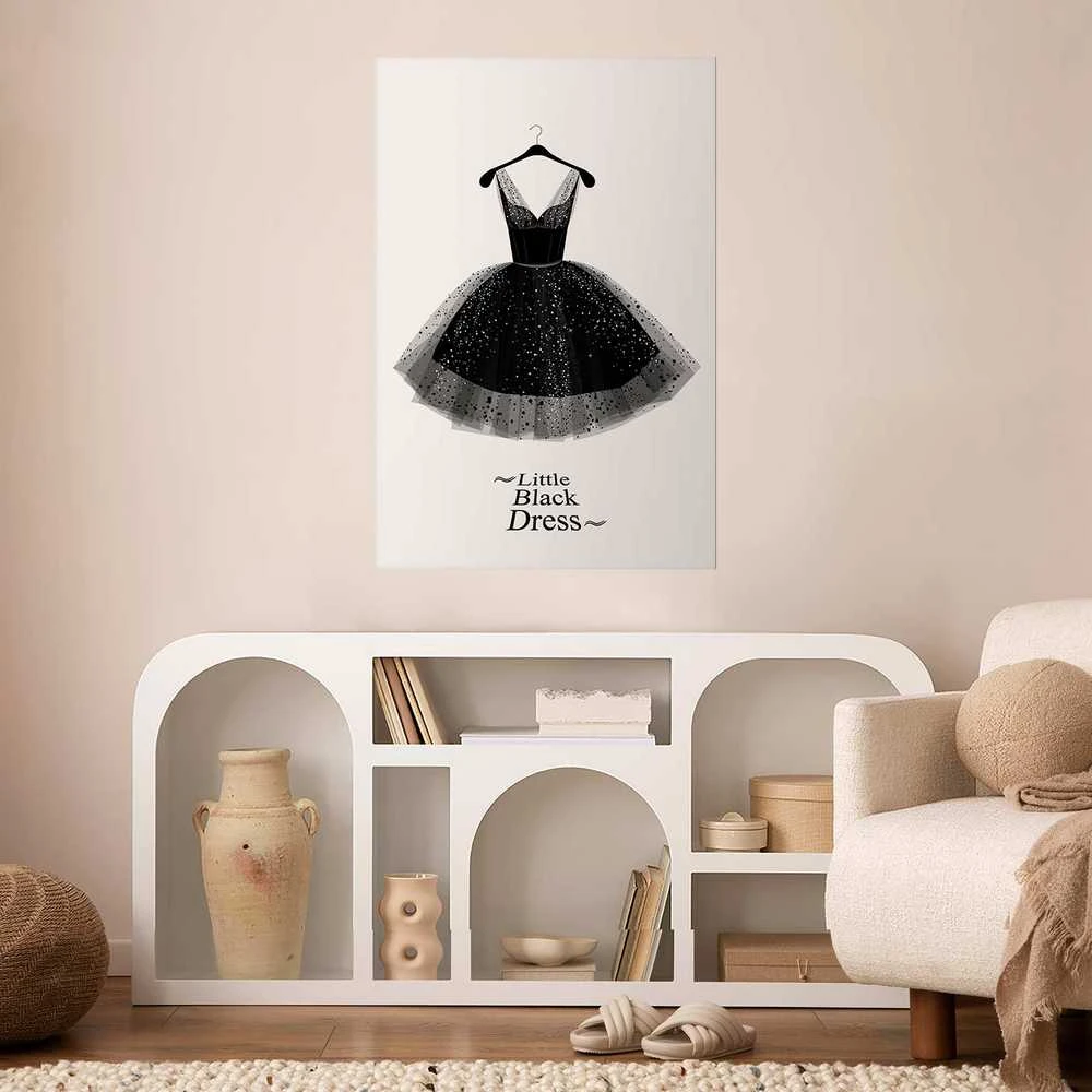 Artgeist Plakatas - Little Juodas Dress
