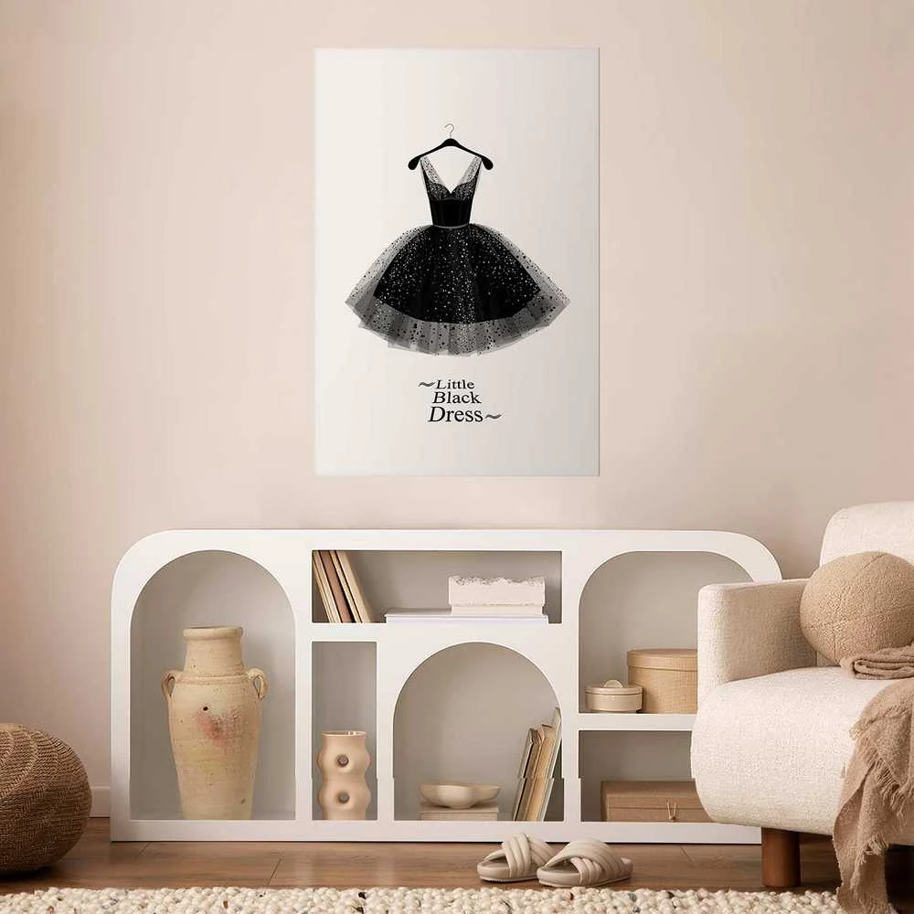 Artgeist Plakatas - Little Juodas Dress