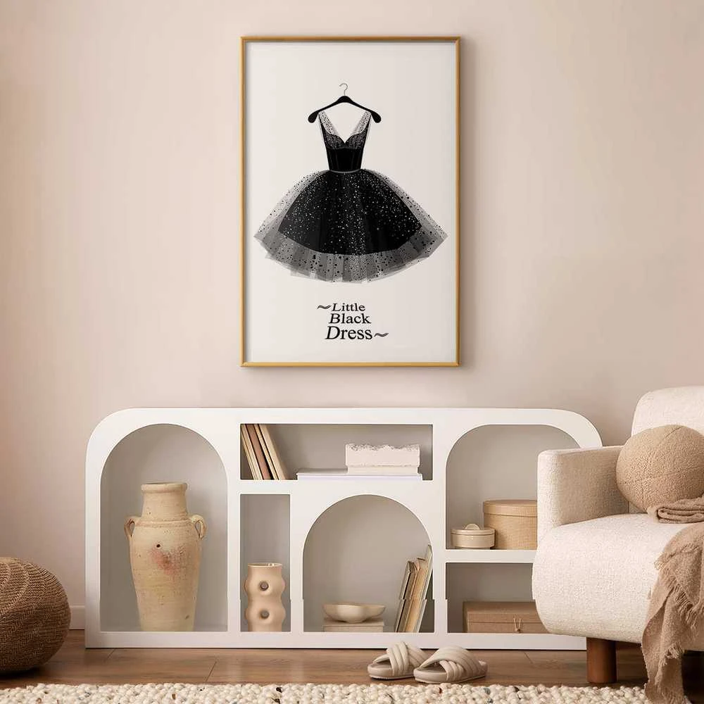 Artgeist Plakatas - Little Juodas Dress