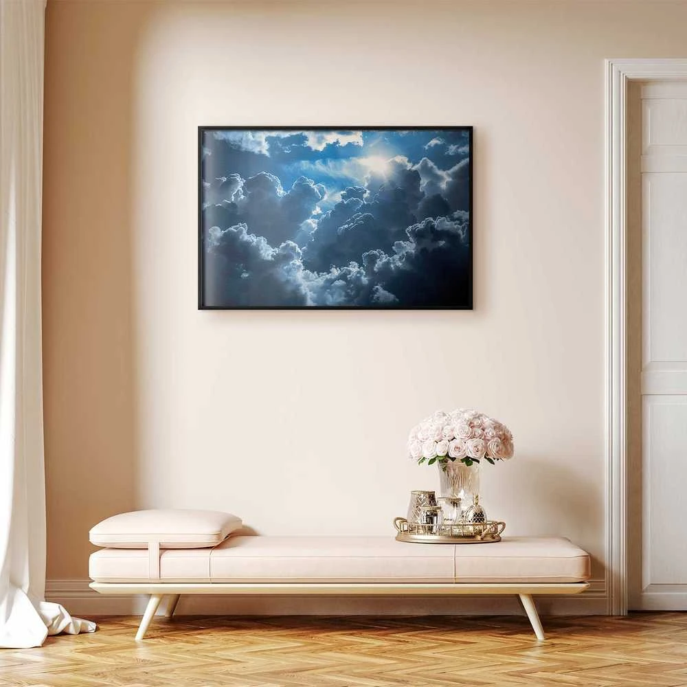 Artgeist Plakatas - Lively Scene: The Sun Battling the Clouds