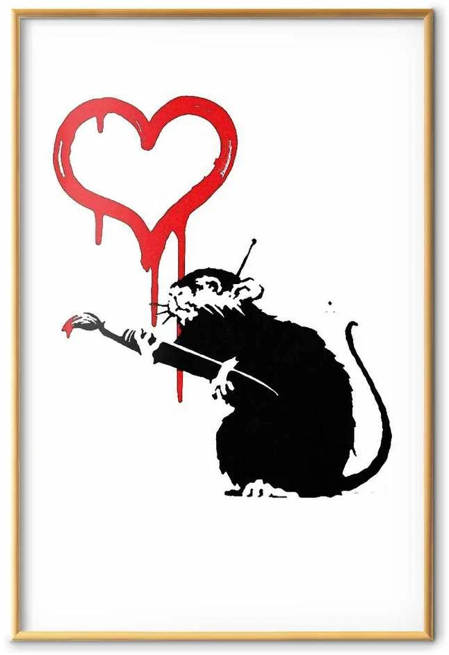 Artgeist Plakatas - Love Rat