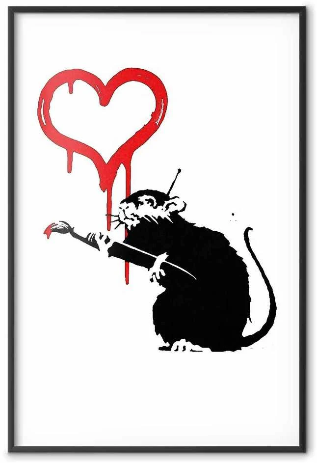 Artgeist Plakatas - Love Rat