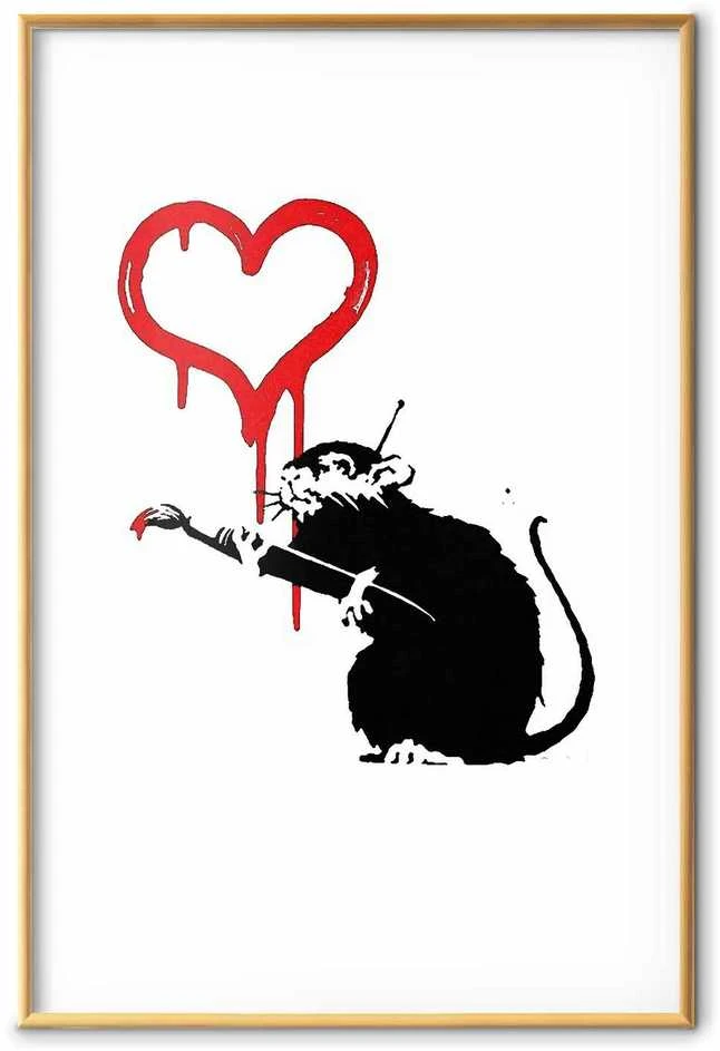 Artgeist Plakatas - Love Rat