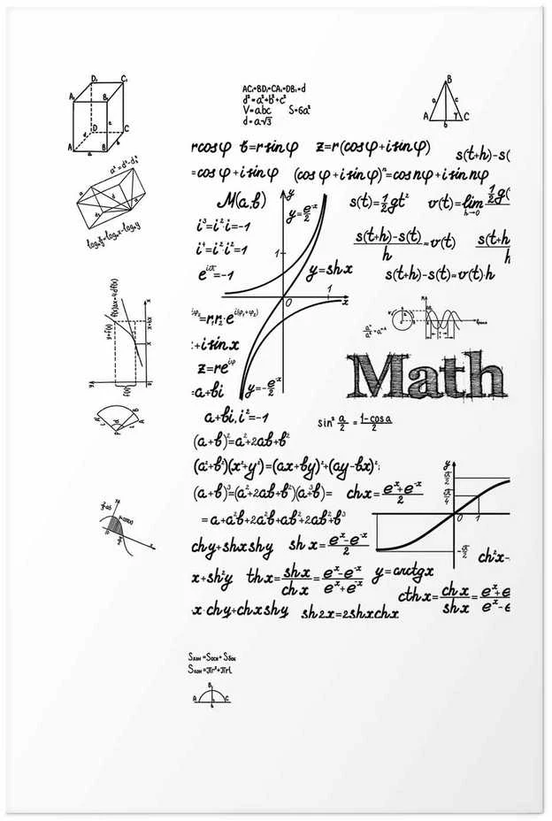 Artgeist Plakatas - Mathematics