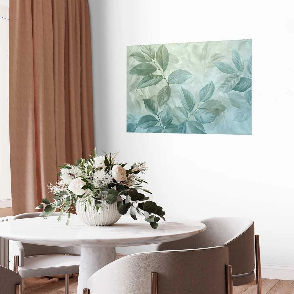 Artgeist Plakatas - Mint Leaves - large botanical motif