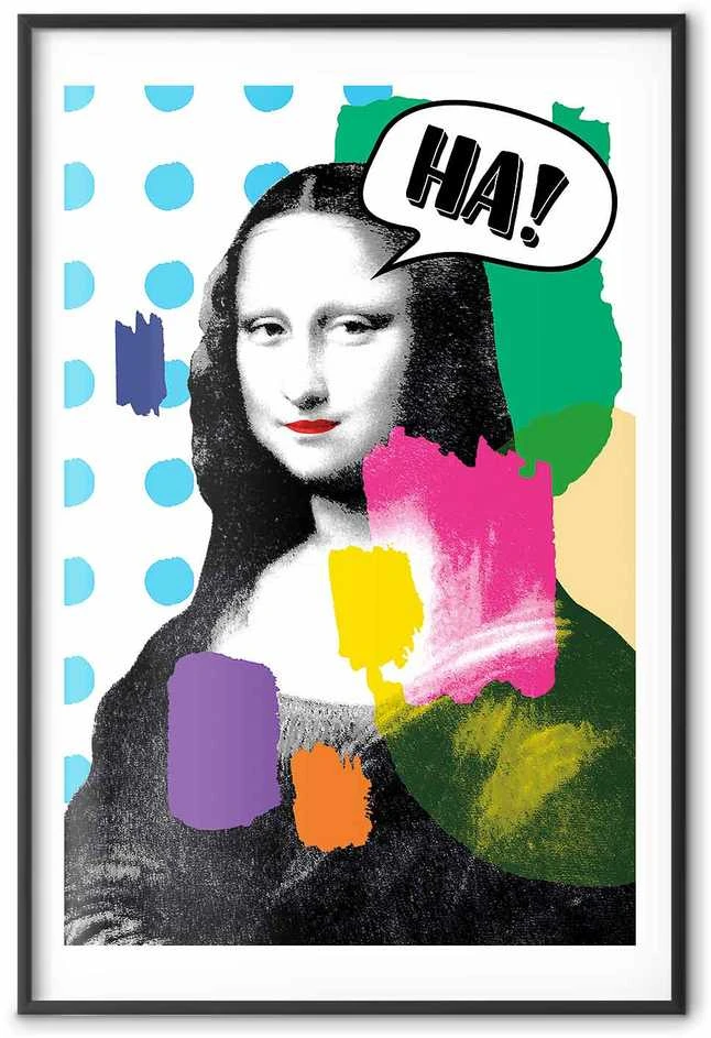 Artgeist Plakatas - Mona Lisa Pop-Art