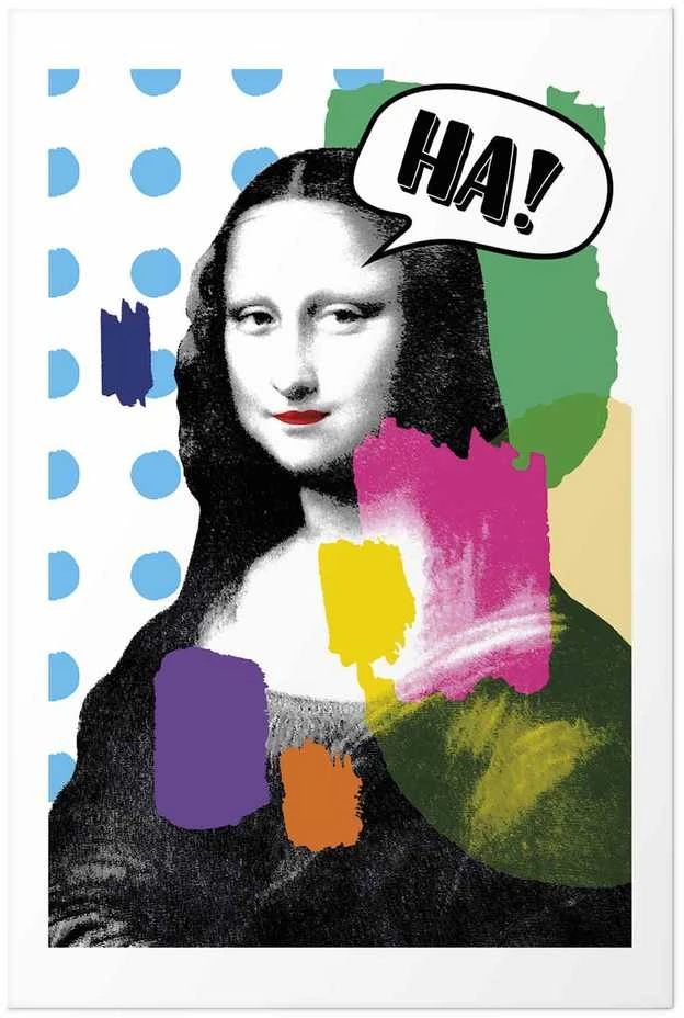 Artgeist Plakatas - Mona Lisa Pop-Art