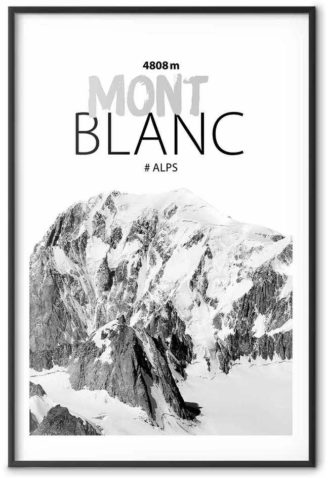 Artgeist Plakatas - Mont Blanc