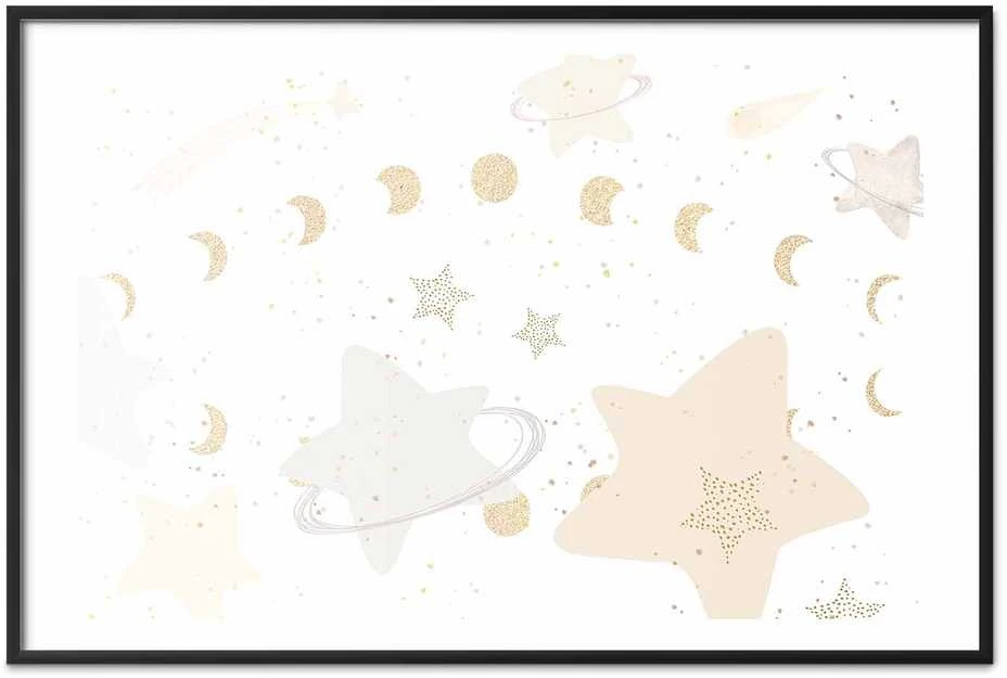Artgeist Plakatas - Moon and Stars