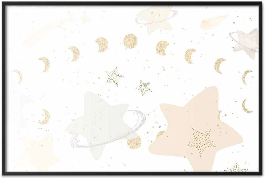 Artgeist Plakatas - Moon and Stars