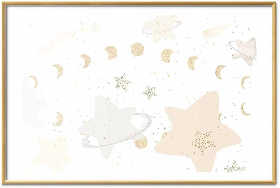 Artgeist Plakatas - Moon and Stars