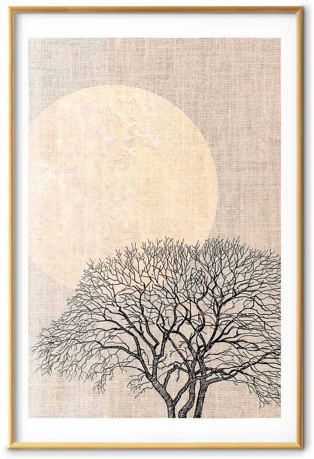 Artgeist Plakatas - Morning Full Moon