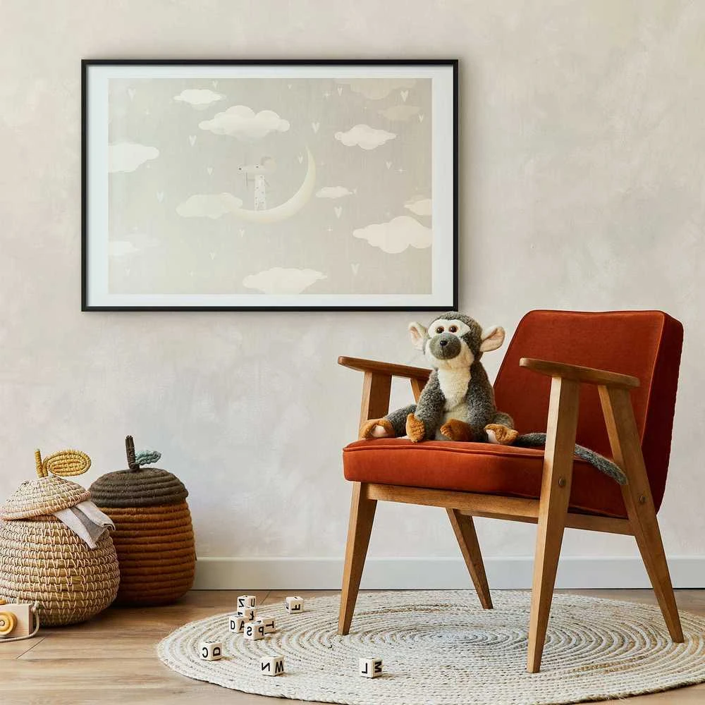 Artgeist Plakatas - Mouse on the Moon