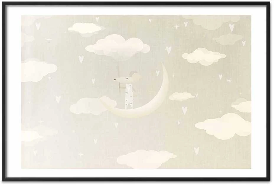 Artgeist Plakatas - Mouse on the Moon