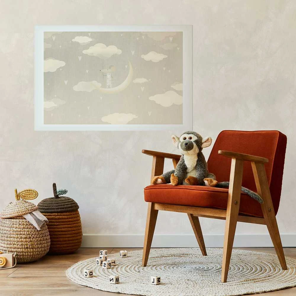 Artgeist Plakatas - Mouse on the Moon