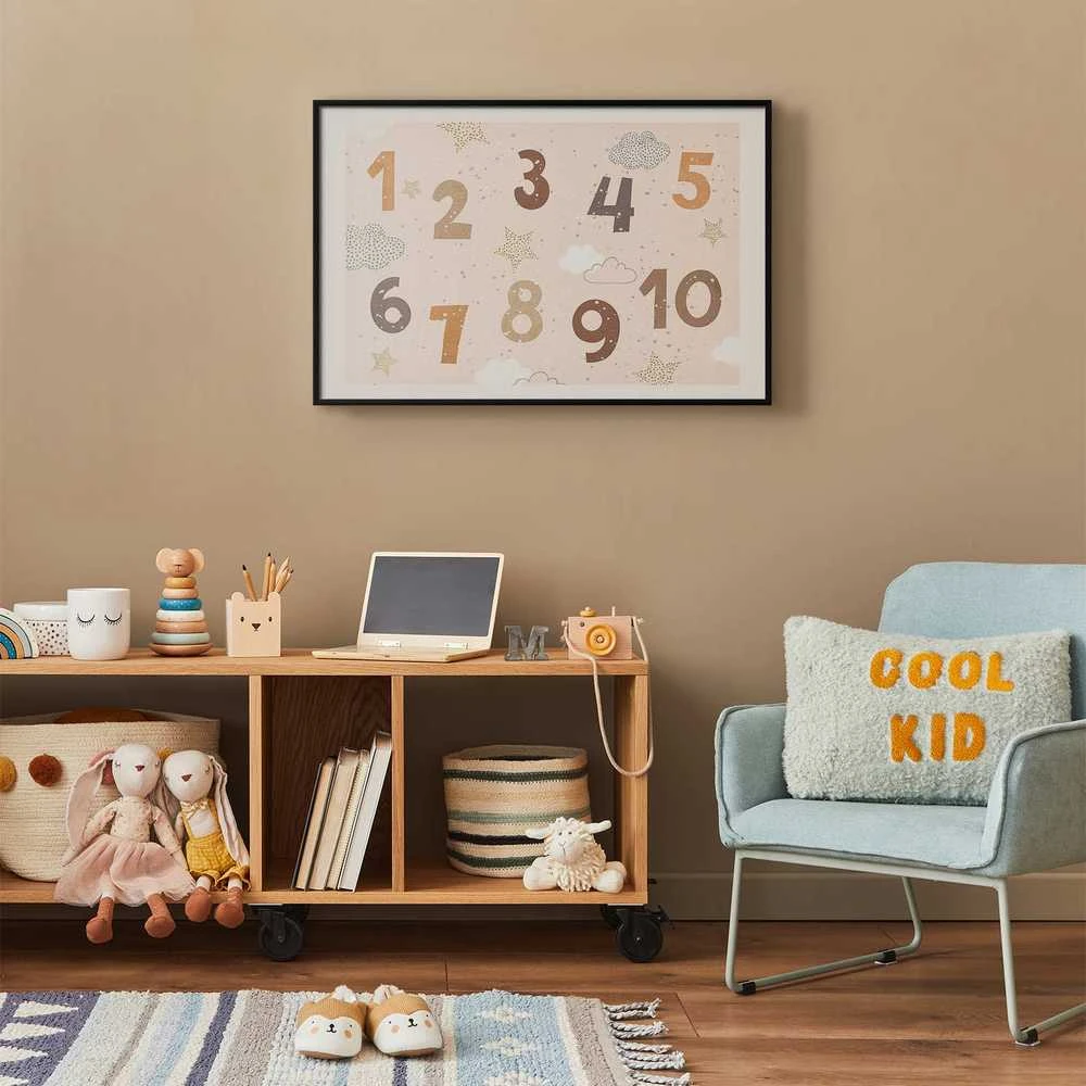 Artgeist Plakatas - Numbers with Falling Snow