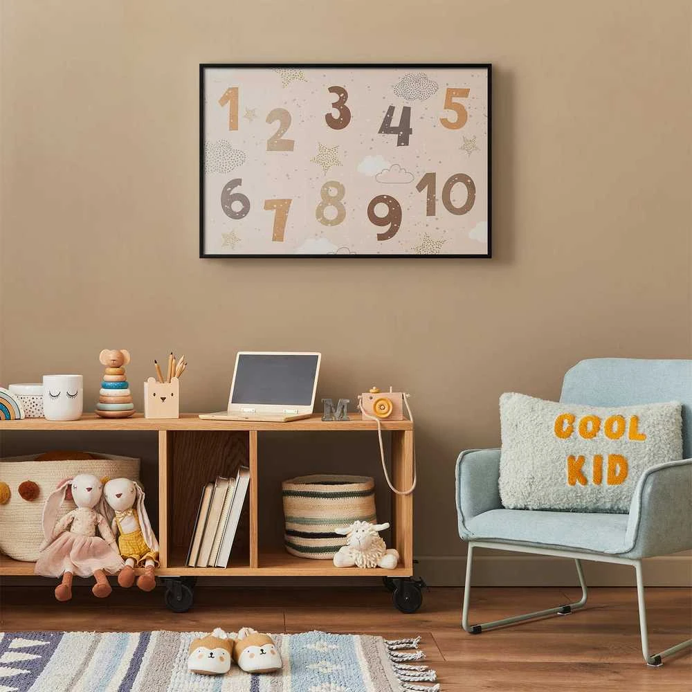 Artgeist Plakatas - Numbers with Falling Snow