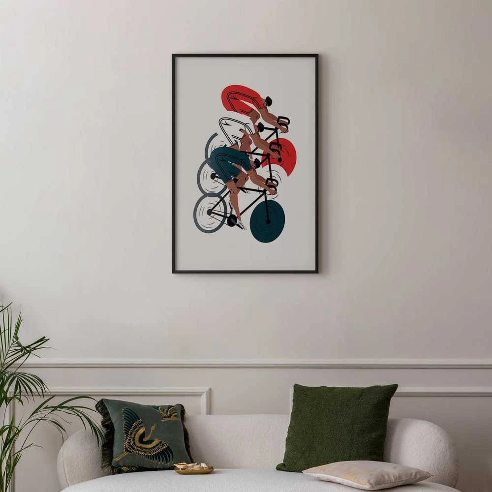 Artgeist Plakatas - Olympics - Cycling Race