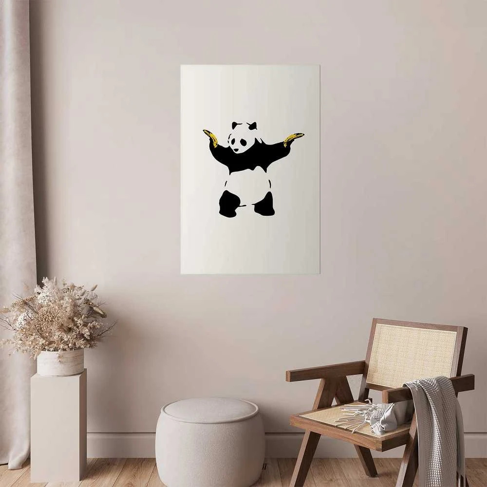 Artgeist Plakatas - Panda with Guns