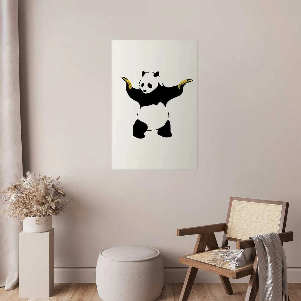 Artgeist Plakatas - Panda with Guns