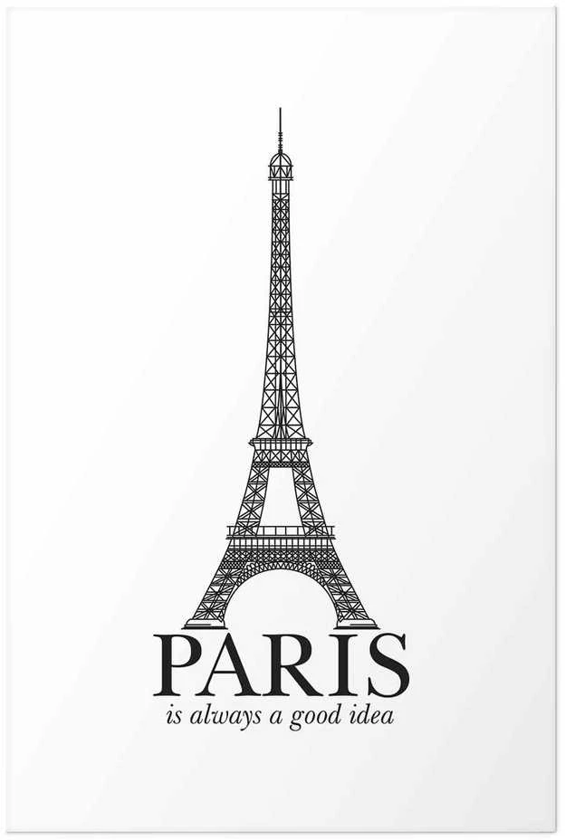 Artgeist Plakatas - Paris Is Always a Good Idea