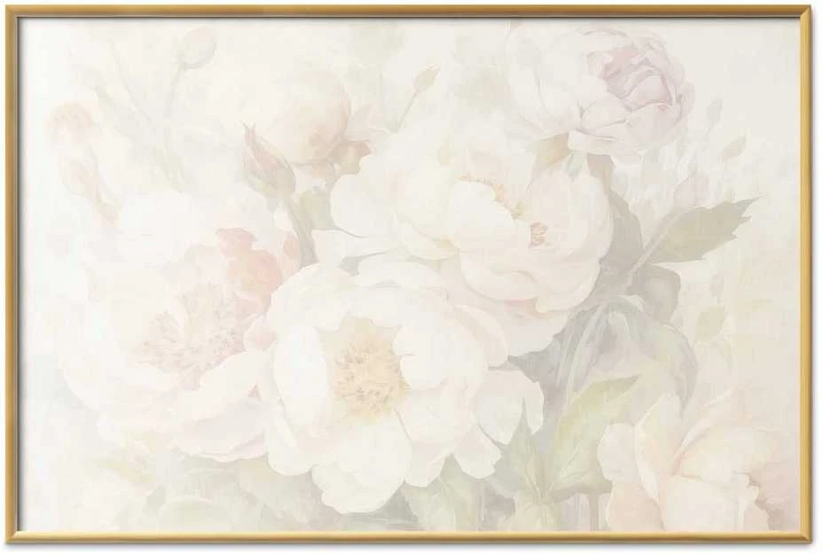 Artgeist Plakatas - Peonies in the Mist