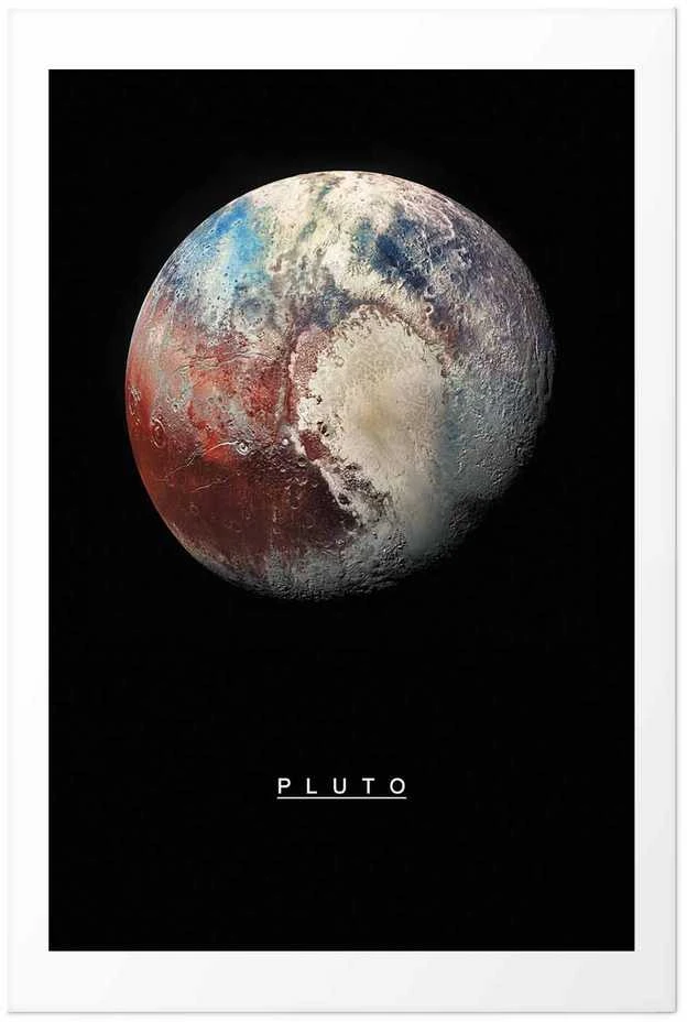 Artgeist Plakatas - Pluto