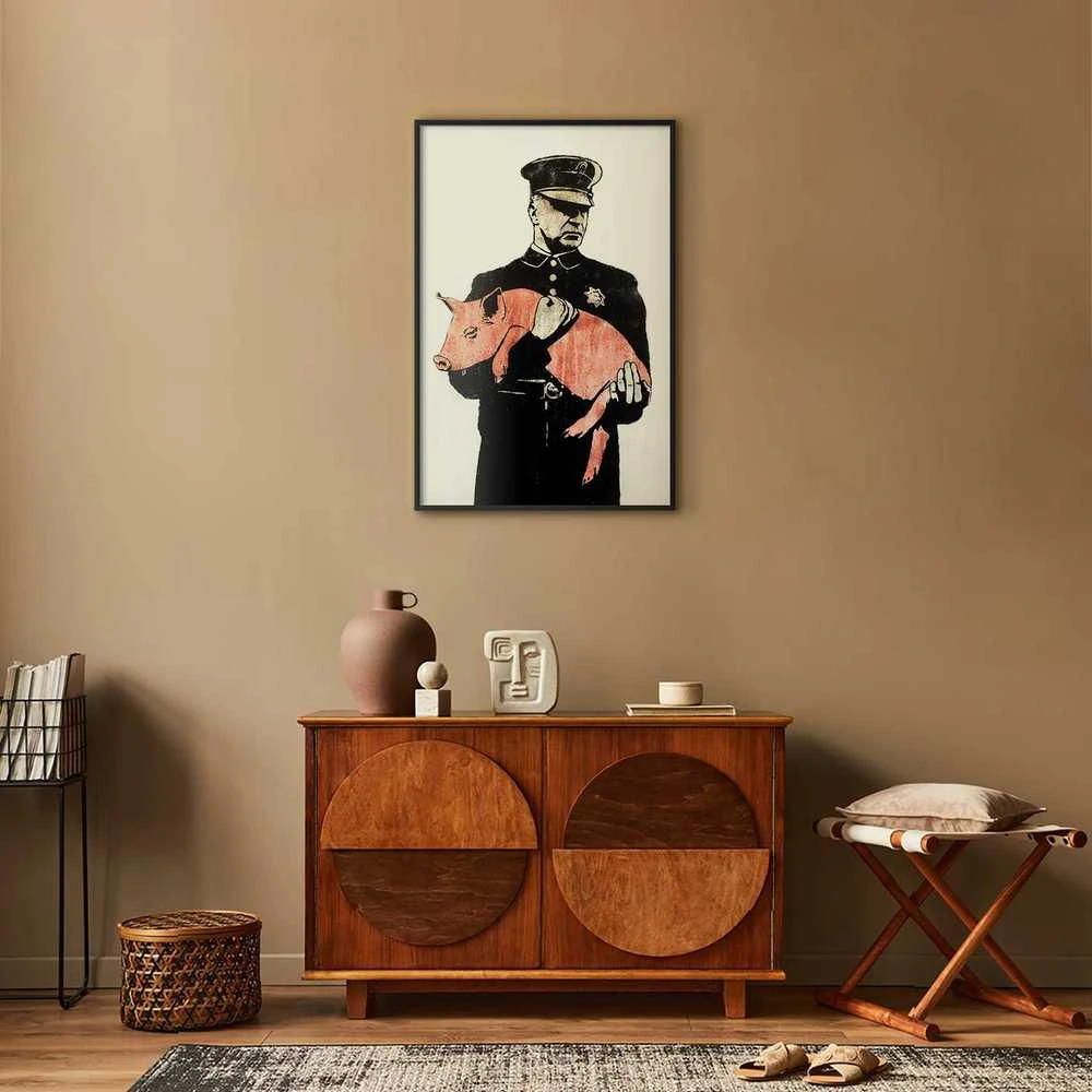 Artgeist Plakatas - Police Pig