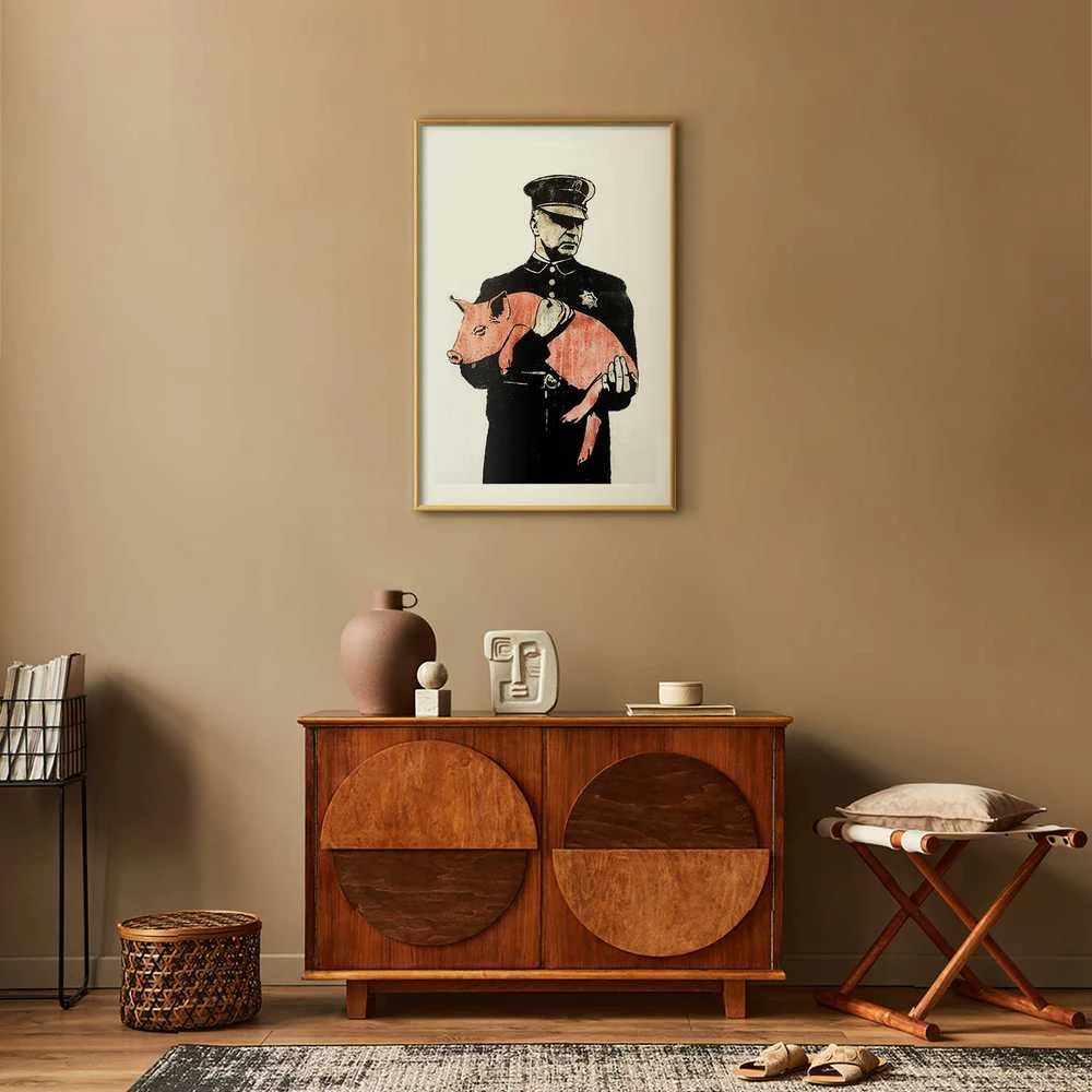 Artgeist Plakatas - Police Pig