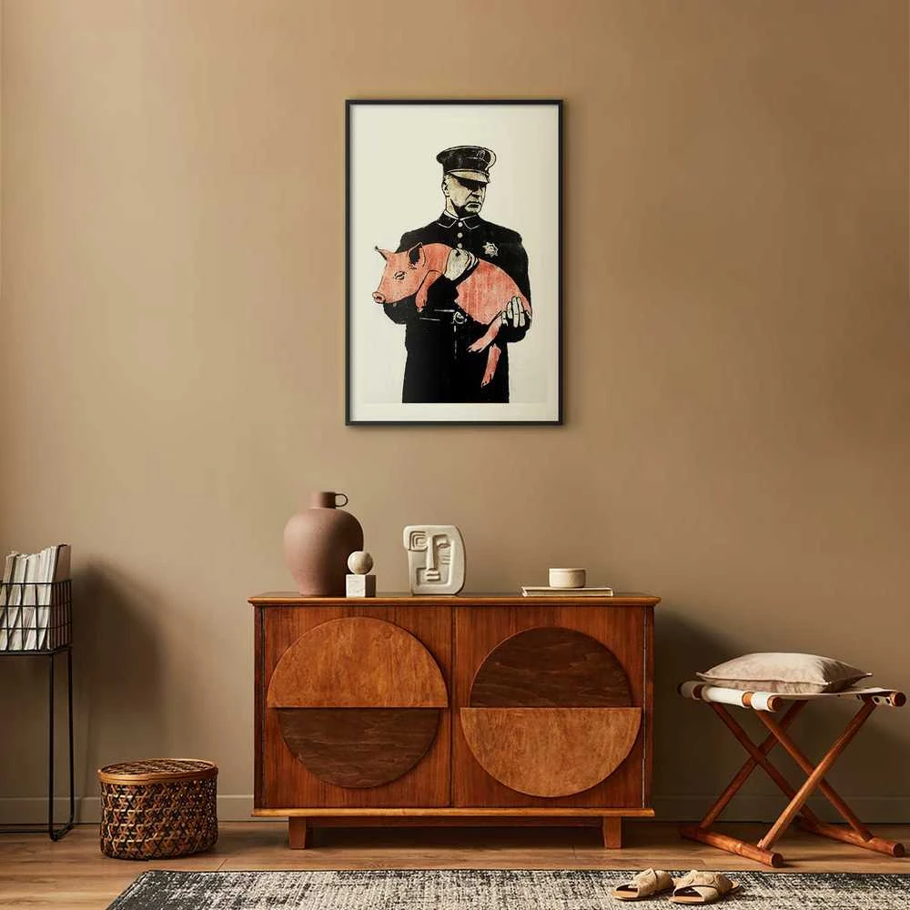 Artgeist Plakatas - Police Pig