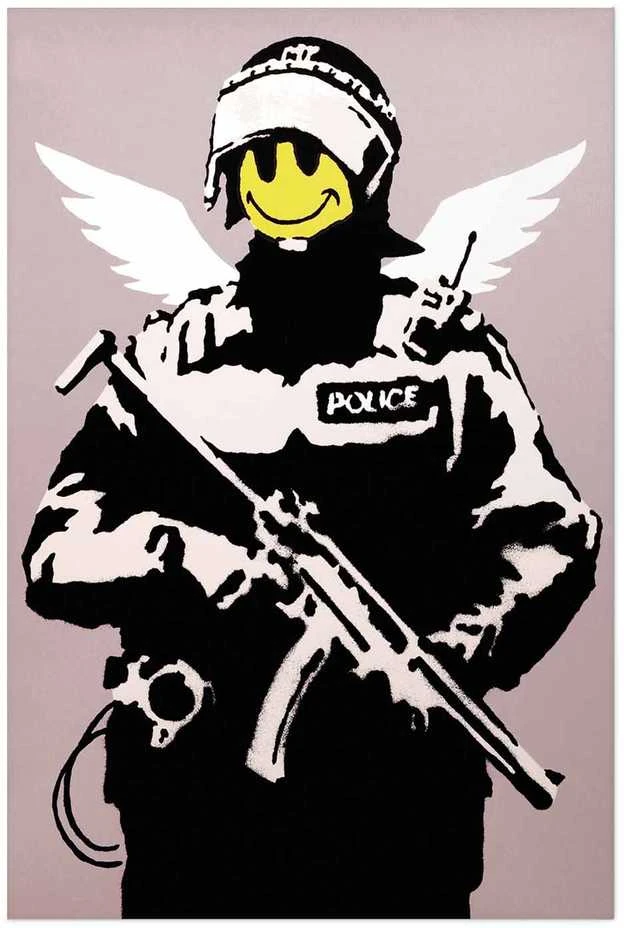 Artgeist Plakatas - Policeman