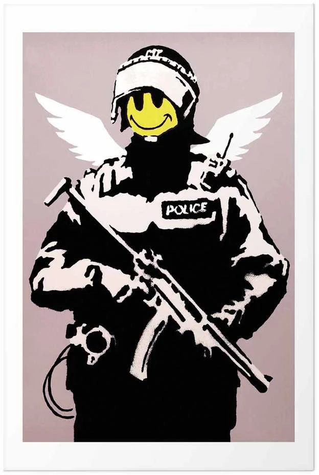 Artgeist Plakatas - Policeman