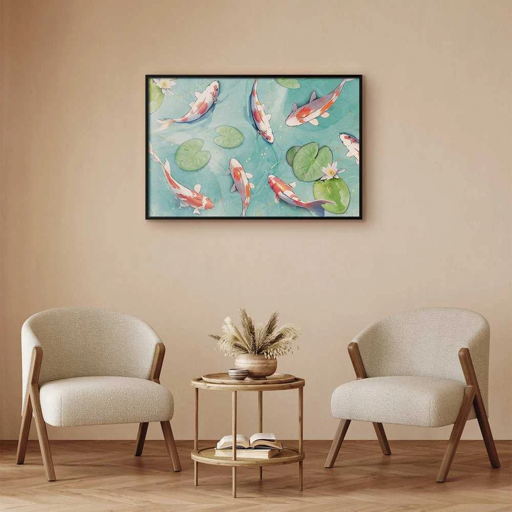 Artgeist Plakatas - Pond in Japan