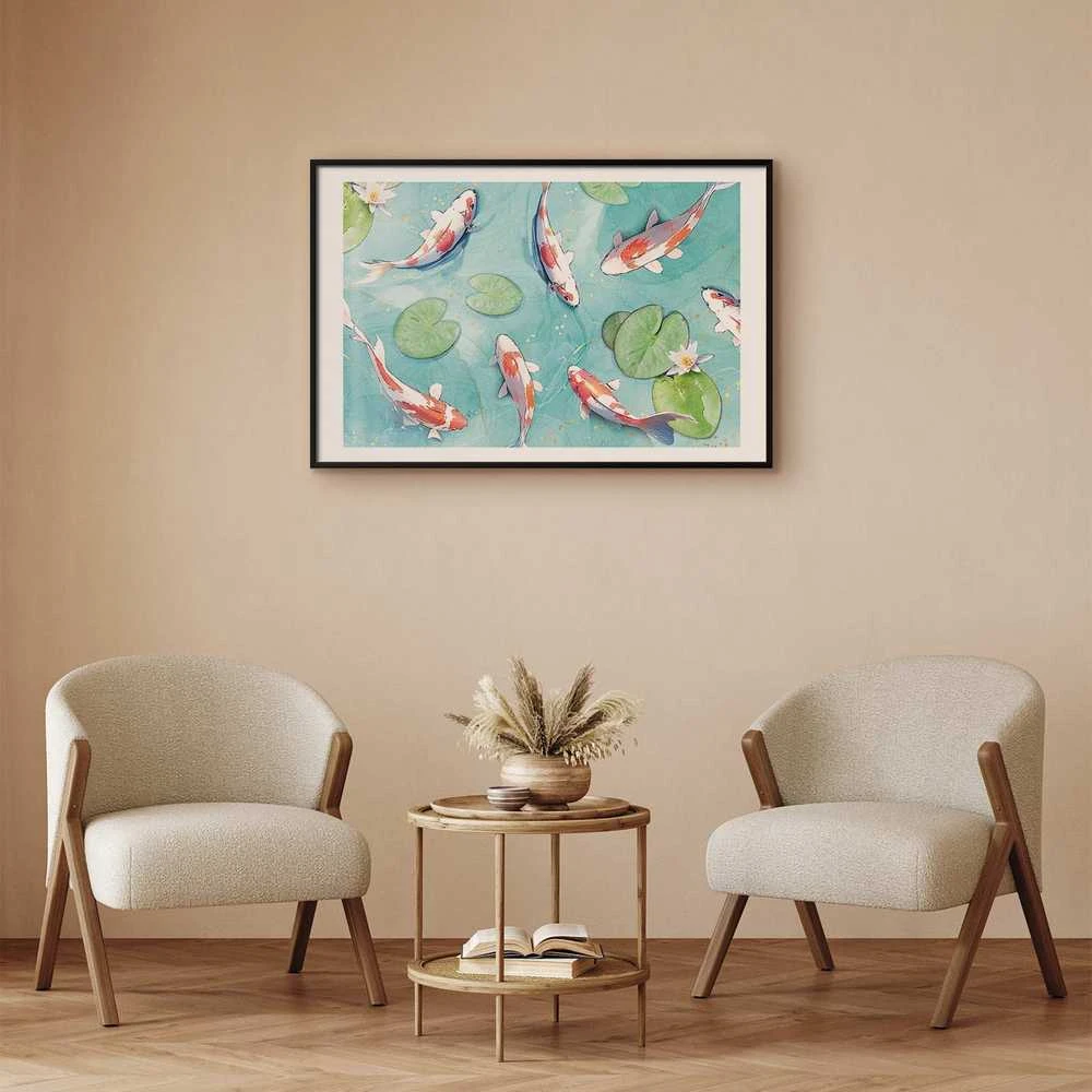 Artgeist Plakatas - Pond in Japan