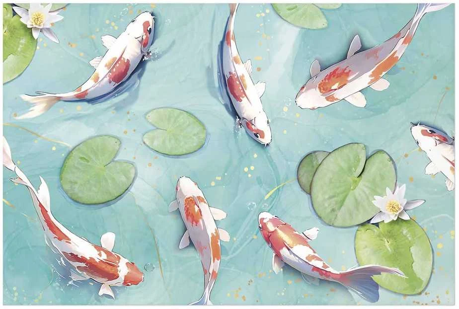 Artgeist Plakatas - Pond in Japan