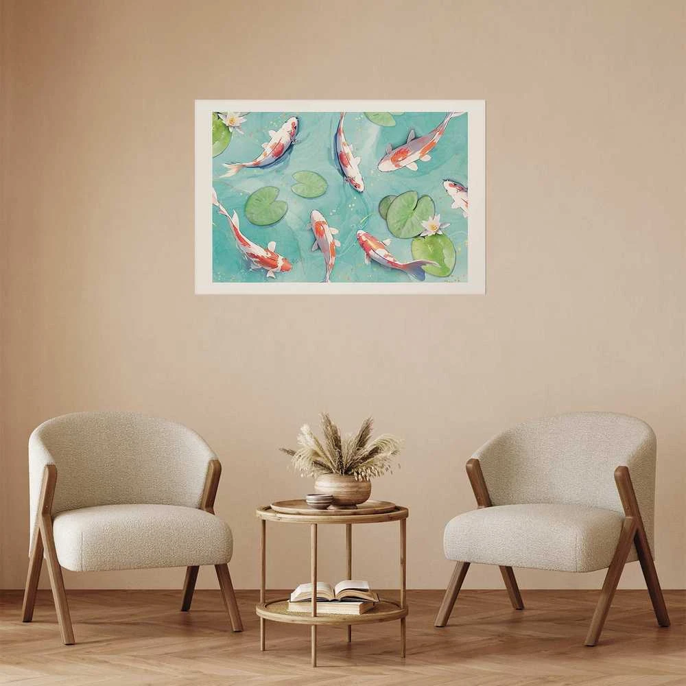 Artgeist Plakatas - Pond in Japan