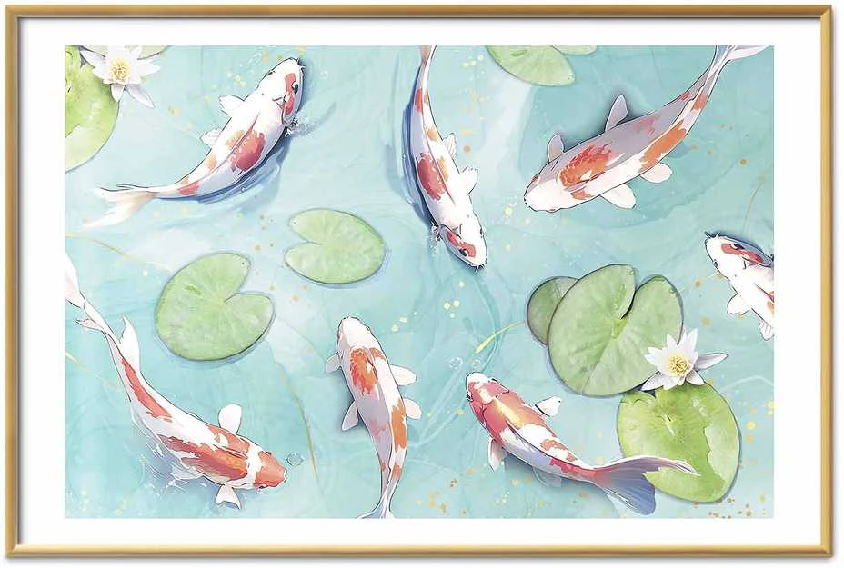 Artgeist Plakatas - Pond in Japan