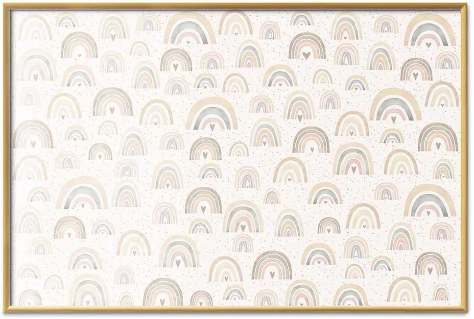 Artgeist Plakatas - Rainbows and Hearts