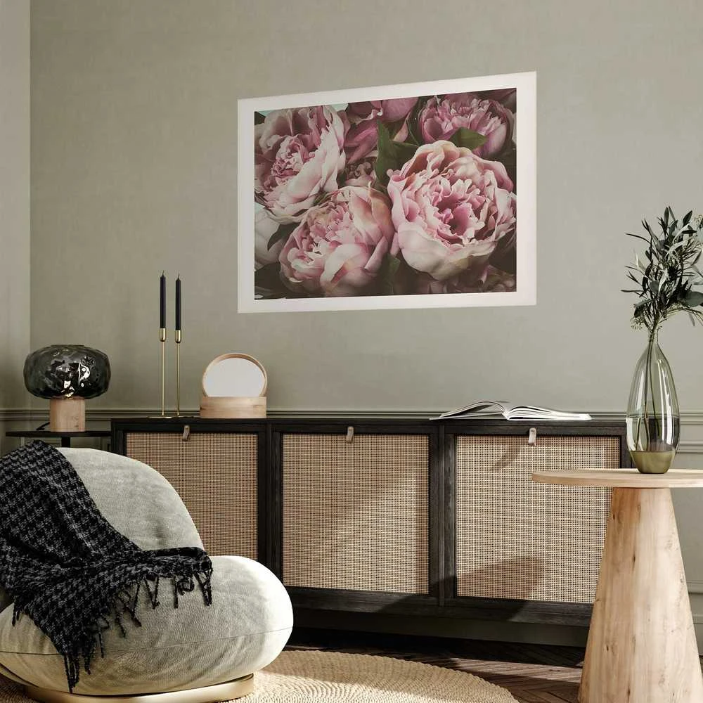 Artgeist Plakatas - Rožinė Peonies