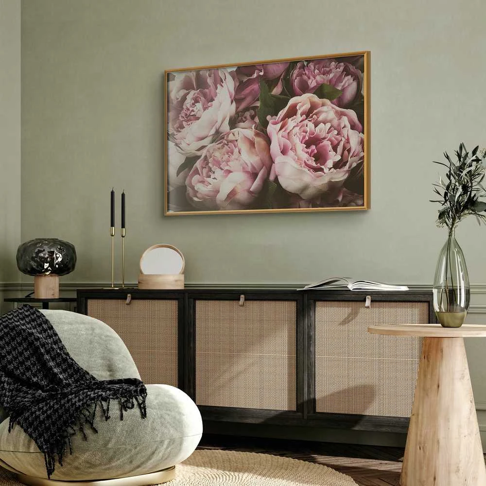 Artgeist Plakatas - Rožinė Peonies