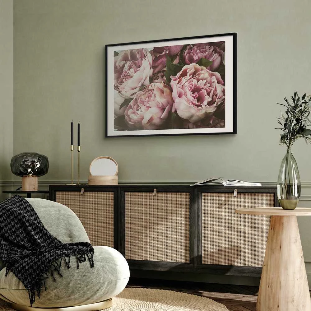 Artgeist Plakatas - Rožinė Peonies