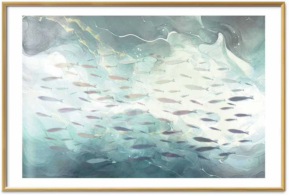 Artgeist Plakatas - School of Small Fish