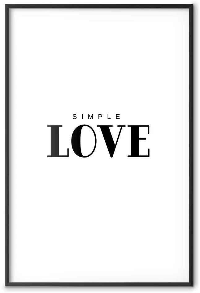 Artgeist Plakatas - Simple Love