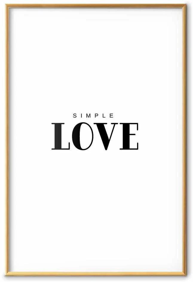 Artgeist Plakatas - Simple Love